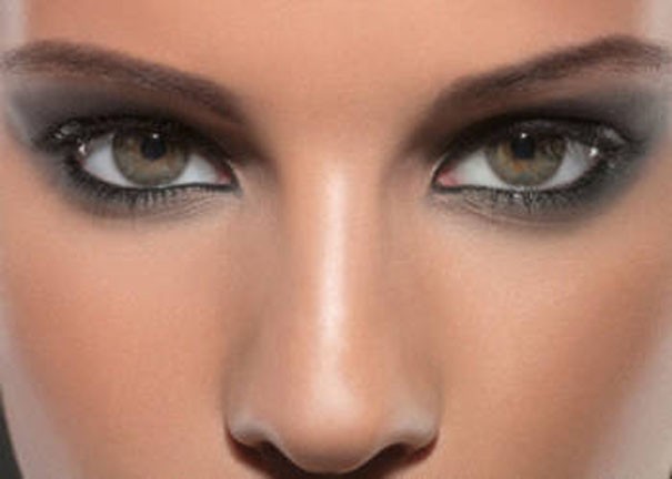 Trucco per Capodanno: trucco occhi bianco e nero | La ...